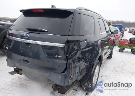 2017 Ford Explorer Xlt z USA, uszkodzony, nr VIN 1FM5K8D84HGE35102